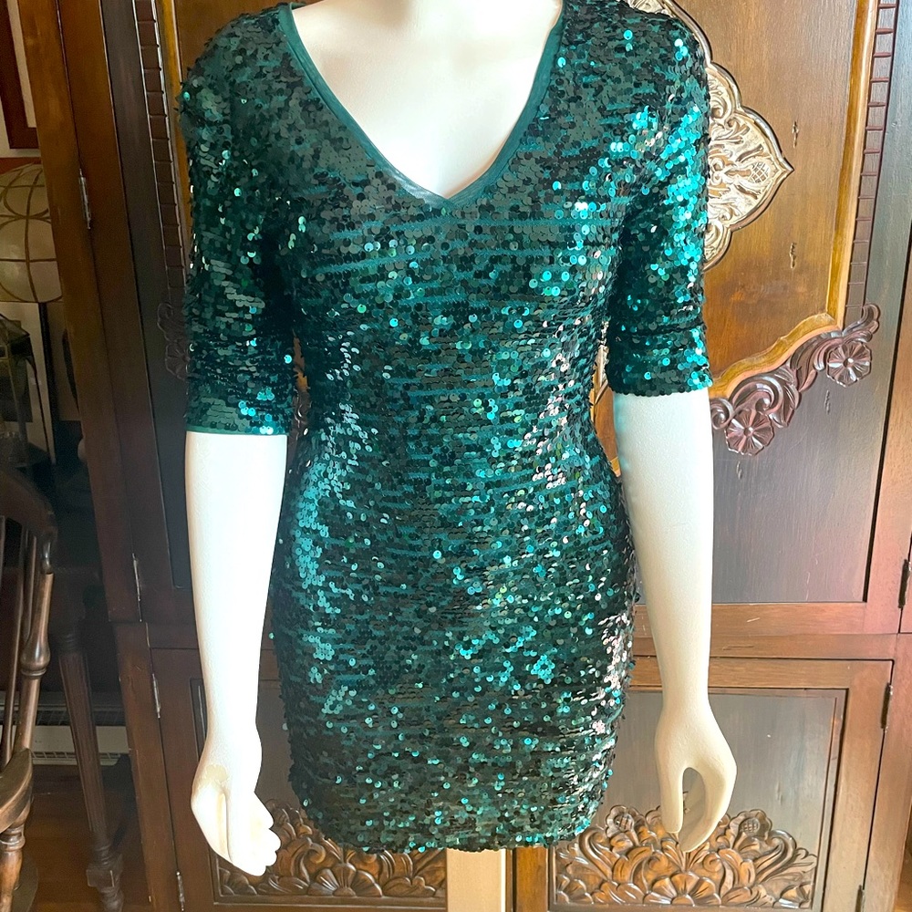 BCBG Maxazria Sequence Mini Dress.